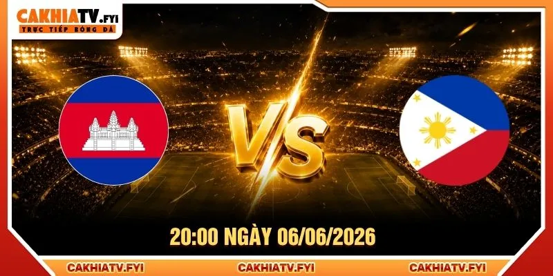 Soi kèo Campuchia U19 vs Philippines U19 ngày 06/06/2026