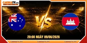 Soi Kèo Úc U19 Vs Campuchia U19 Ngày 09/06/2026